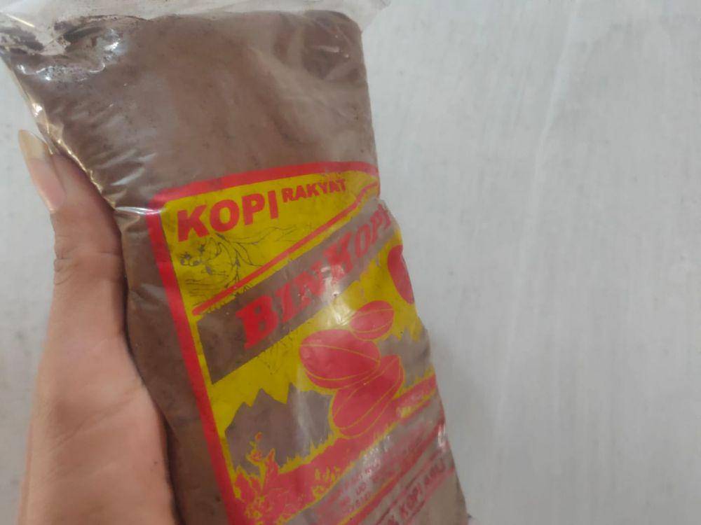 Kopi bubuk "BIN KOPI" hasil produksi Kaji Maman Jombang. IDN Times/Zainul Arifin
