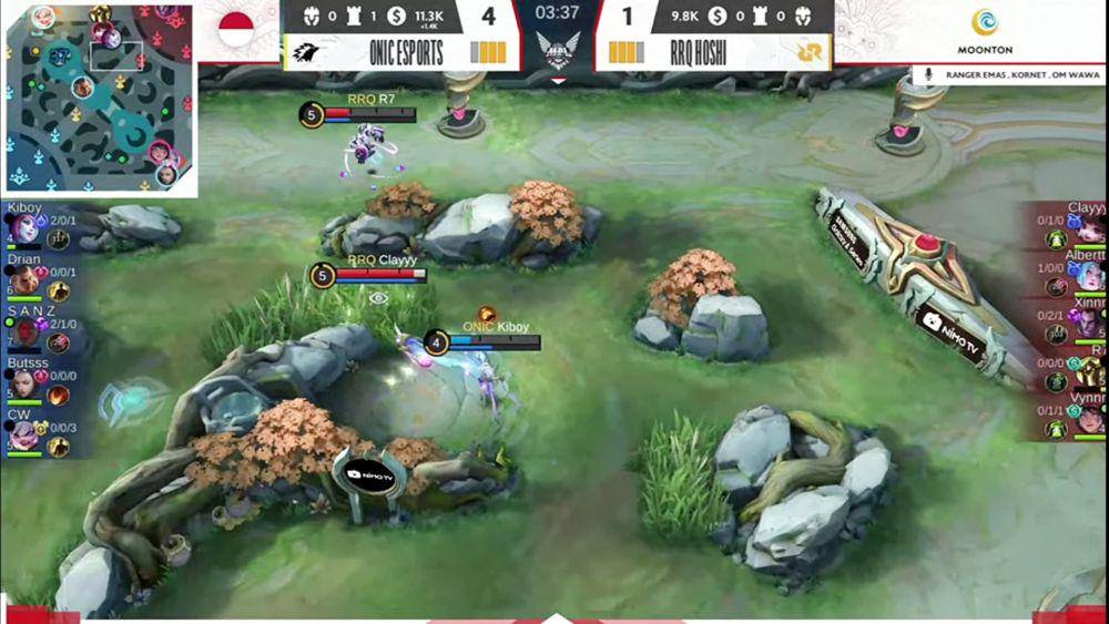 Momen ketika Chang'e mengejar Selena. (YouTube.com/Mobile Legends: Bang Bang Official)