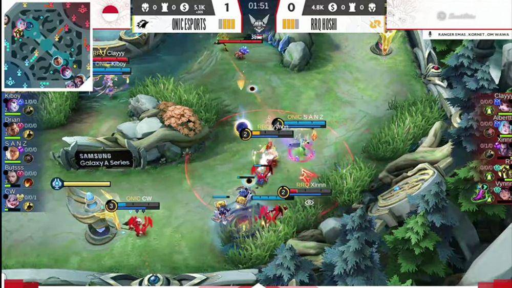 Blunder yang dilakukan Mathilda dan Brody. (YouTube.com/Mobile Legends: Bang Bang Official)