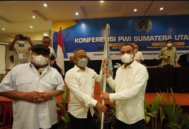 Farianda Putra Sinik memimpin PWI Sumut (Dok.IDN Times/istimewa)