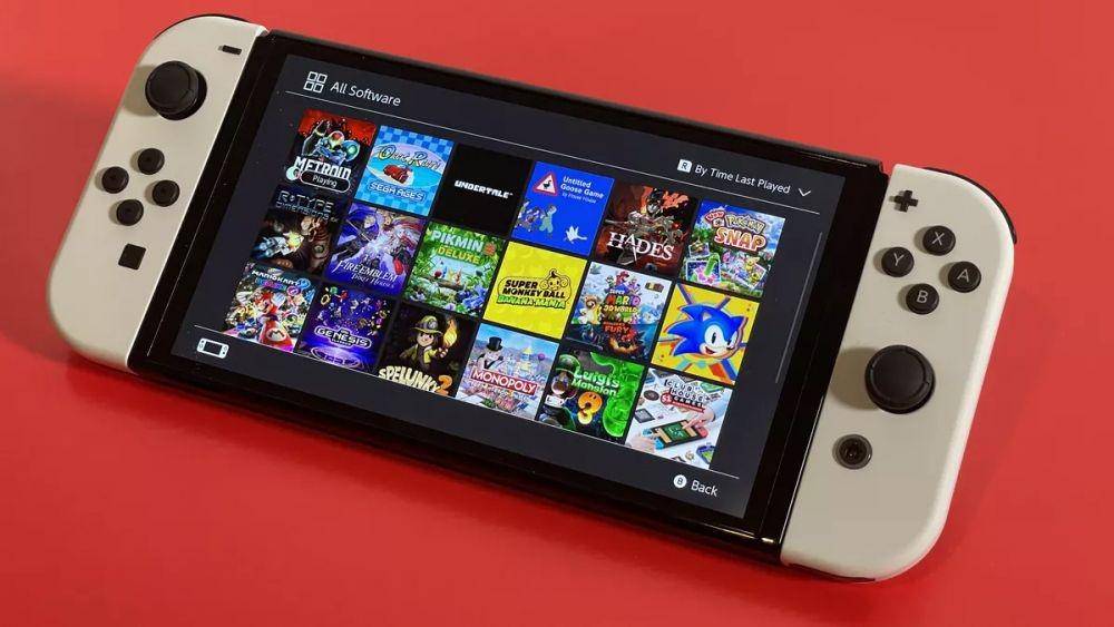 ilustrasi layar Switch OLED (cnet.com)