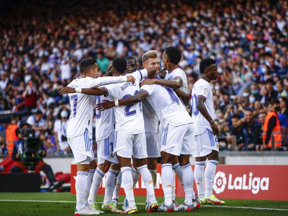 selebrasi gol para pemain Real Madrid (realmadrid.com)