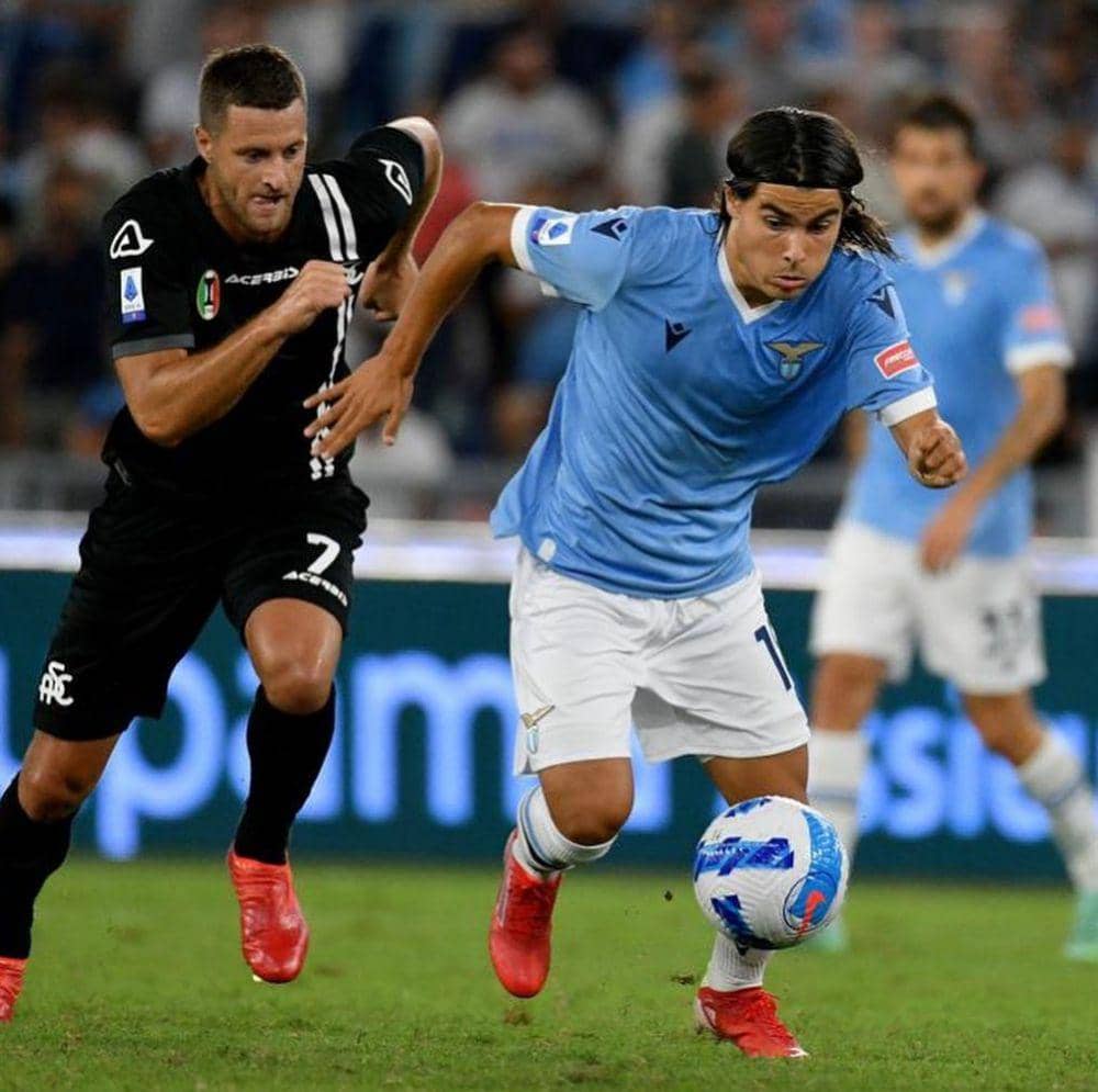 Luka Romero saat debut bersama Lazio (Instagram.com/lukaromero10)
