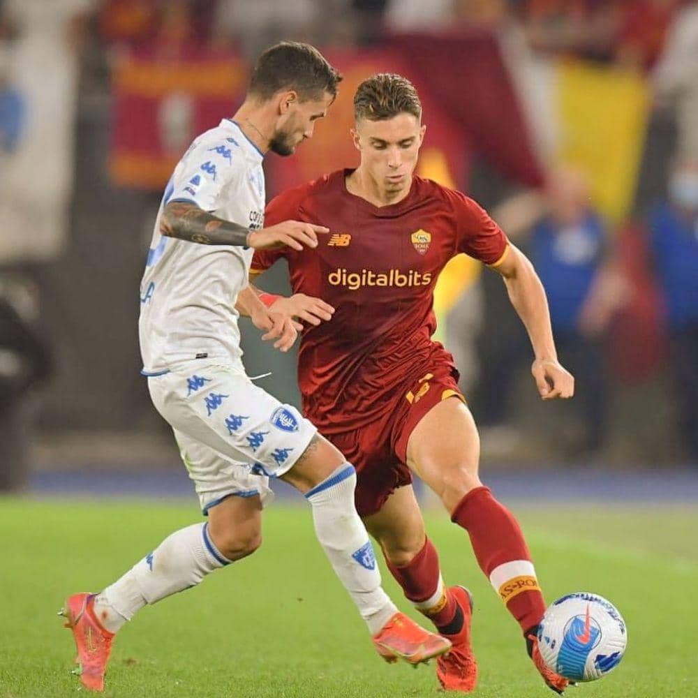 Riccardo Calafiori saat melawan Empoli (Instagram.com/richycala)