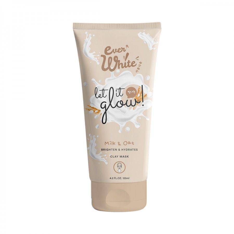 Everwhite Let It Glow Milk and Oat Clay Mask (sociolla.com)