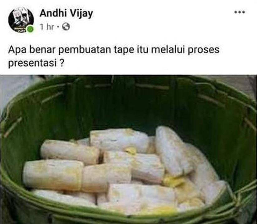 status medsos bapak lagi masak (instagram.com/receh.id)