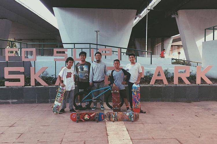 Taman FO Slipi Skatepark (Instagram.com/klandstrong)