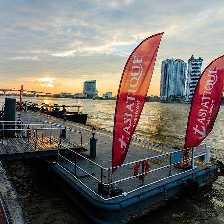 sungai Chao Phraya di Asiatique (instagram.com/asiatique.thailand)