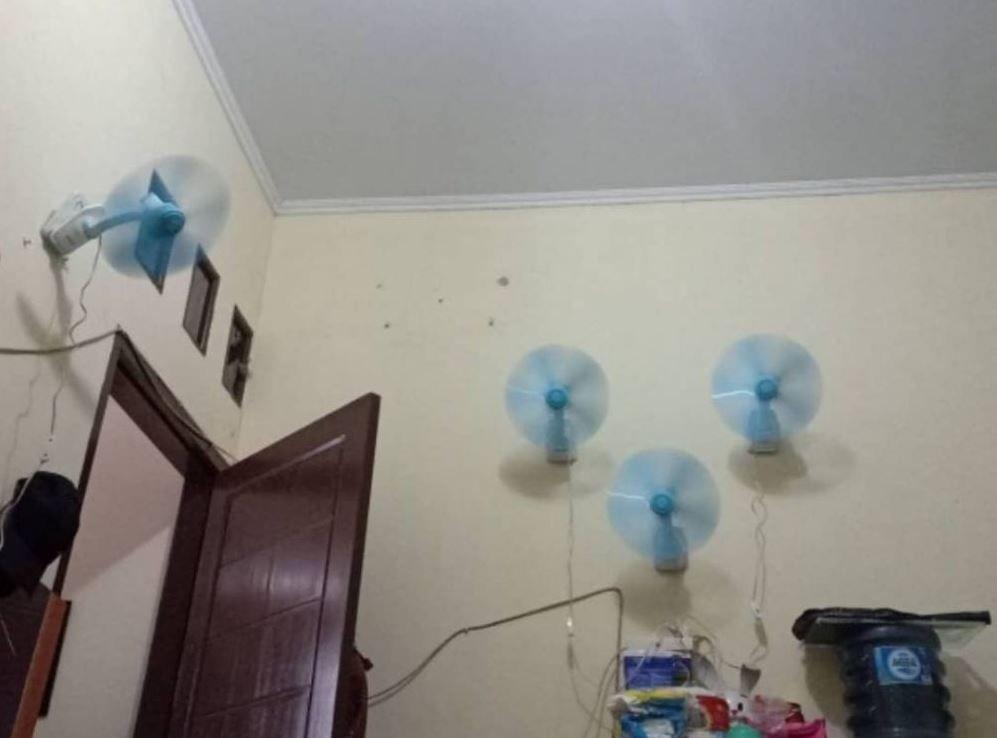kipas salah tempat (instagram.com/lawakpostgram)
