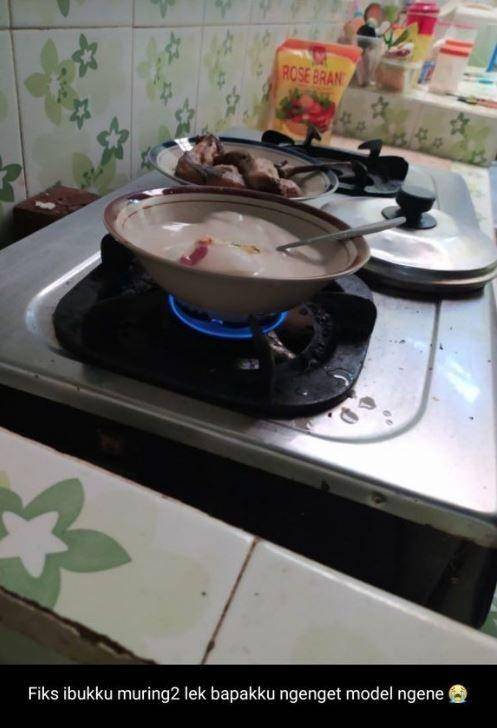 status medsos bapak lagi masak (twitter.com/txtdrstorywa)