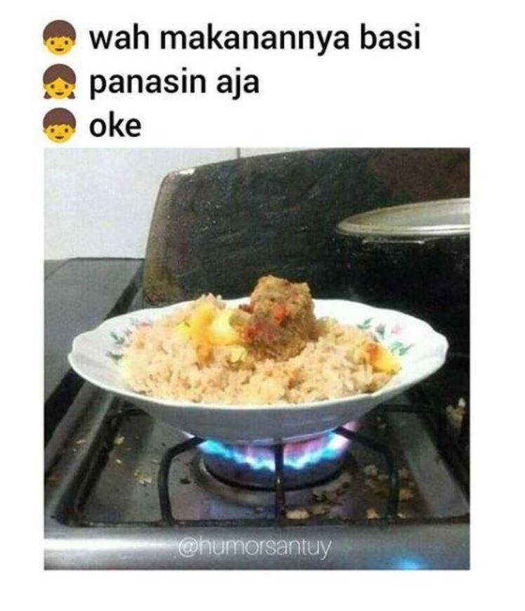 status medsos bapak lagi masak (instagram.com/humorsantuy)