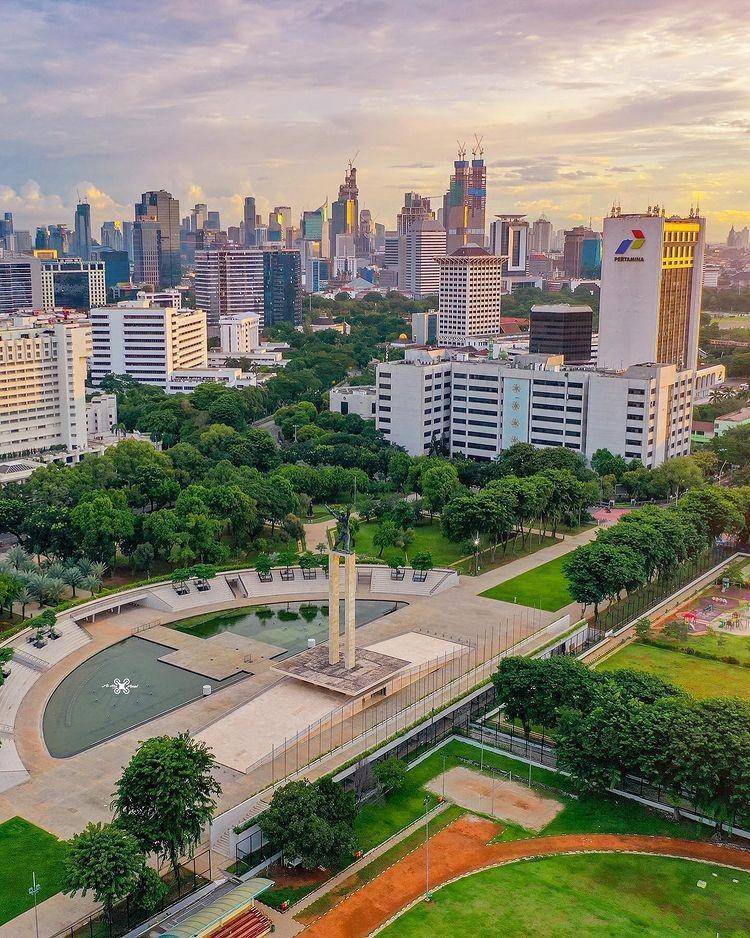 Taman Lapangan Banteng (Instagram.com/ alivikry)