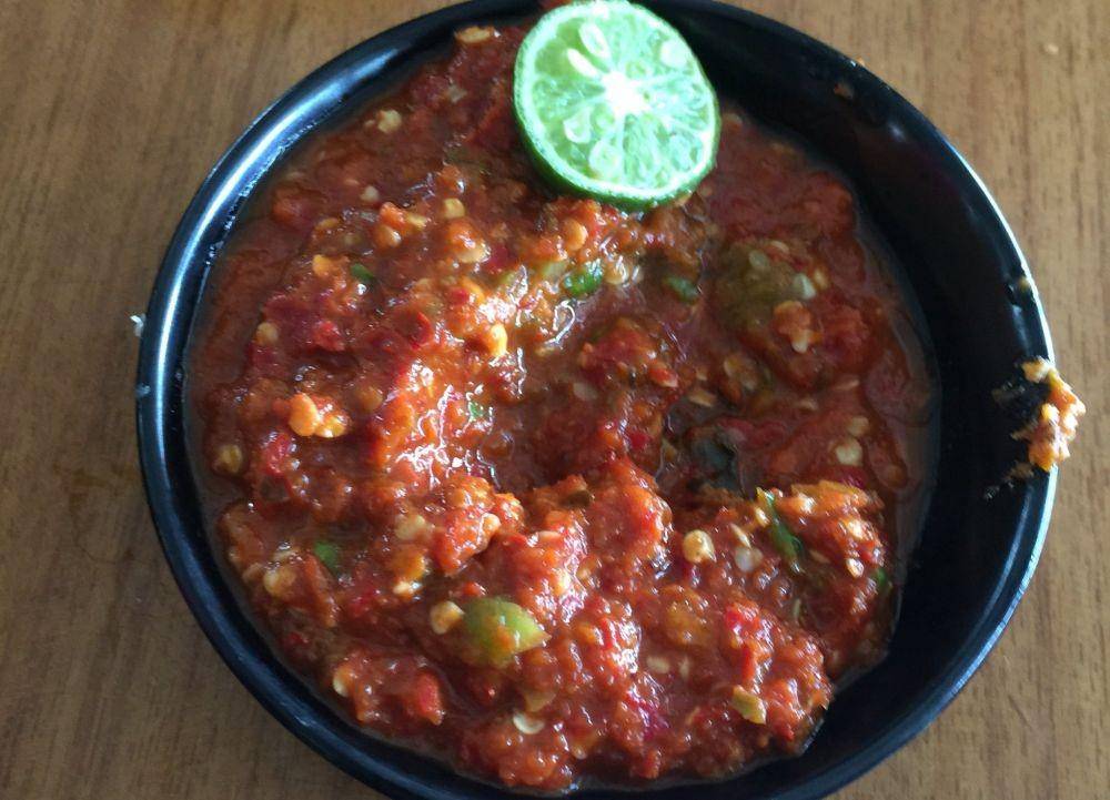 Ilustrasi sambal dadak (twitter.com/indokuliners)