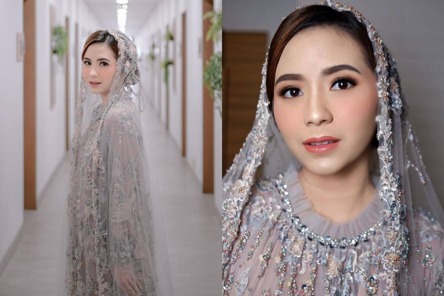 pengajian pranikah Ashilla Zahrantiara (@askar_photography via instagram.com/ashzahrantiara | instagram.com/fidelhertamakeup)