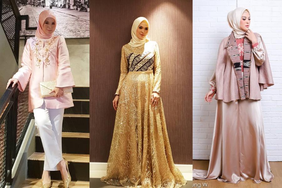11 Gaya Kondangan Hijab ala Delia Septianti, Modis nan Trendi
