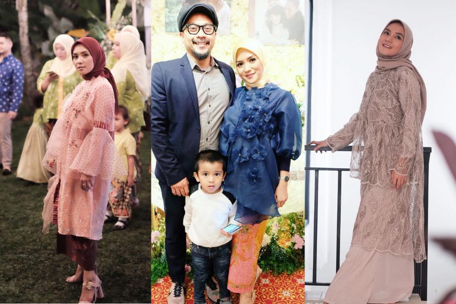 10 Busana Kondangan Hijab Kece ala Enno Lerian, Gayanya Modern Abis!