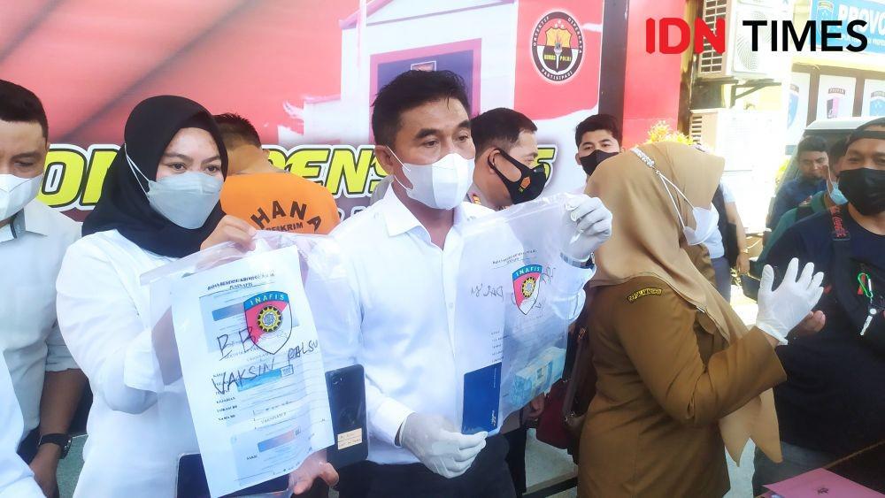 Mantan Honorer Puskesmas Palsukan Sertifikat Vaksin 179 Warga Makassar