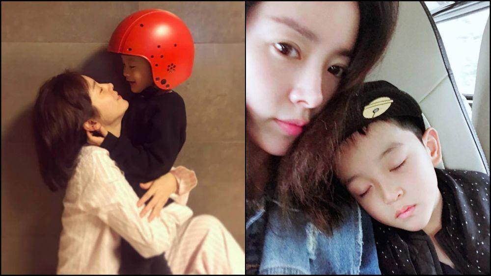 Han Ji Min dan ponakan (instagram.com/roma.emo)