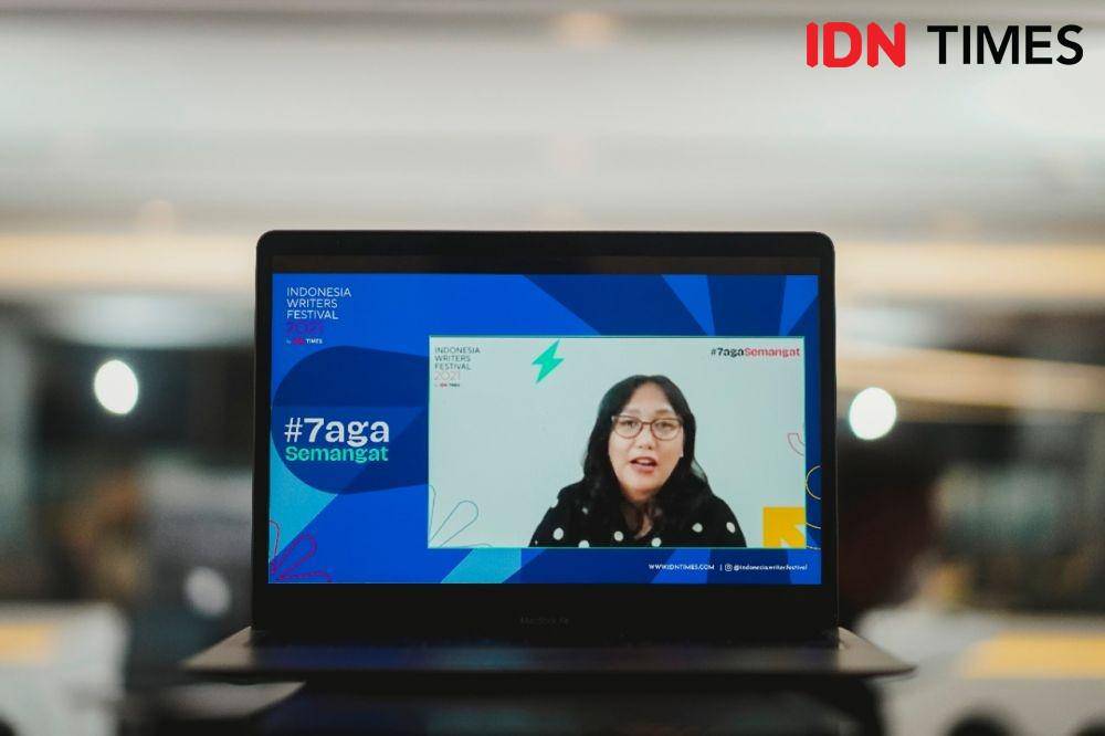 IWF 2021 - Merintis Karier sebagai Penulis Skenario Film bersama Salman Aristo dan Gina S. Noer, pada Senin (25/10/2021). (IDN Times/Herka Yanis)