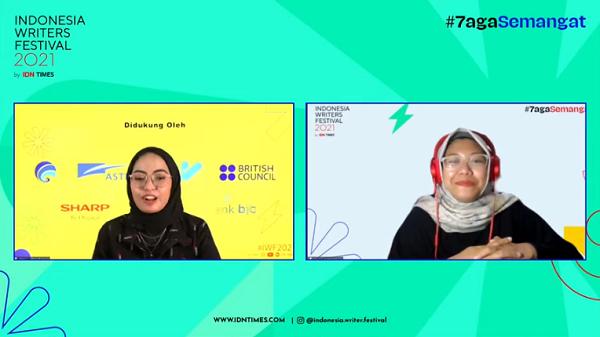 Indonesia Writers Festival 2021 (youtube.com/IDN Times)
