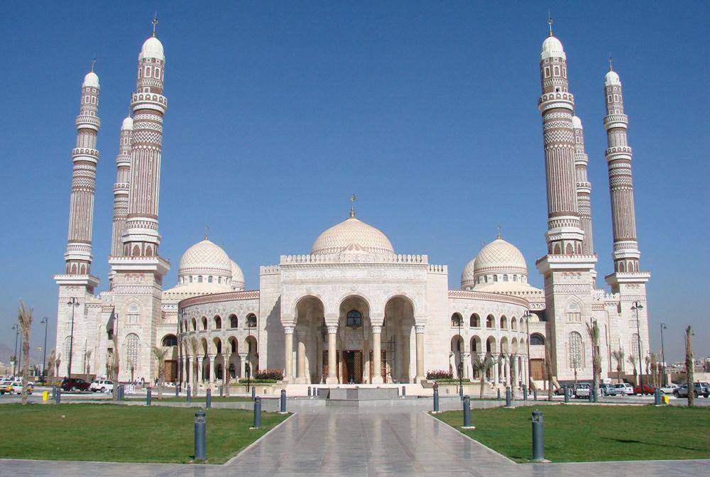 potret Masjid Al-Saleh Yaman (dar.com)