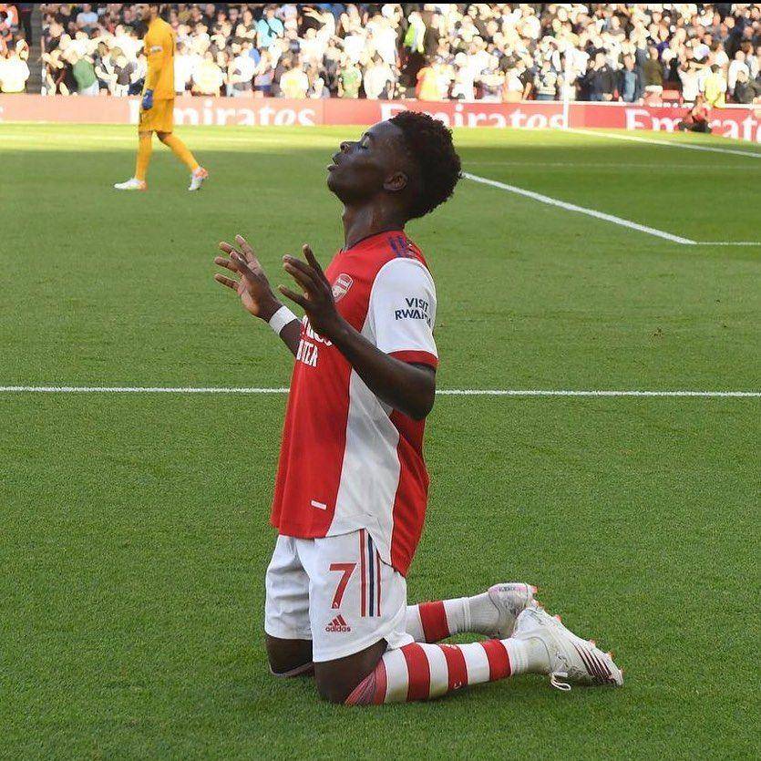 Bukayo Saka, salah satu wonderkid di Liga Premier Inggris (instagram.com/Arsenal)