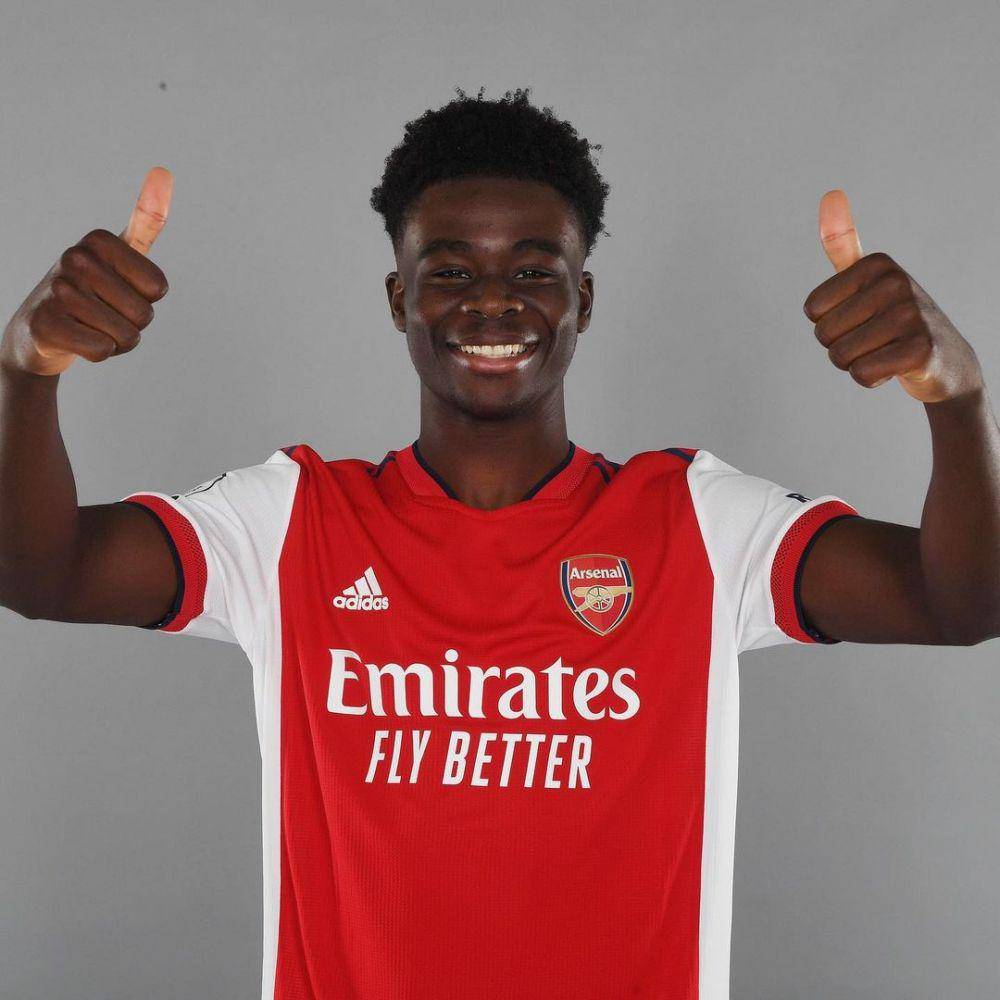 Bukayo Saka (instagram.com/Arsenal)