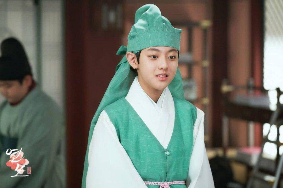Ko Woo Rim sebagai Jung Ji Woon muda di The King's Affection (dok. KBS/The King's Affection)