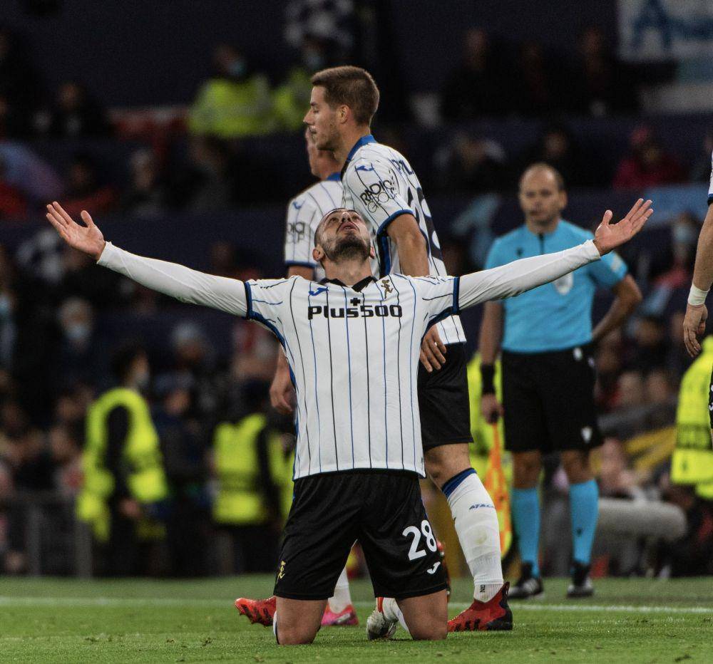 potret selebrasi gol Merih Demiral (twitter.com/Merihdemiral)