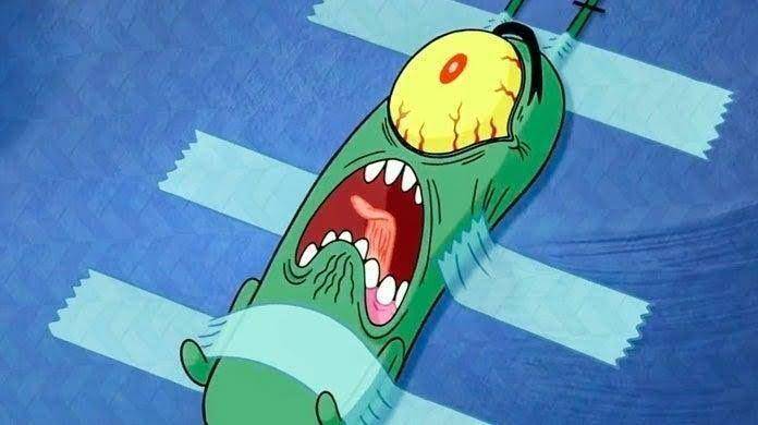 karakter Plankton (dok. Nickelodeon/SpongeBob SquarePants)