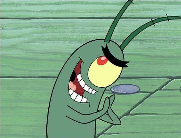 karakter Plankton (dok. Nickelodeon/SpongeBob SquarePants)
