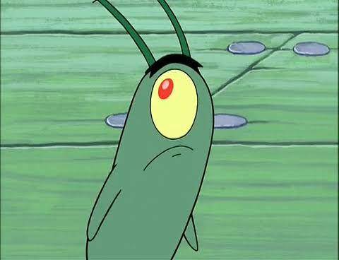 karakter Plankton (dok. Nickelodeon/SpongeBob SquarePants)