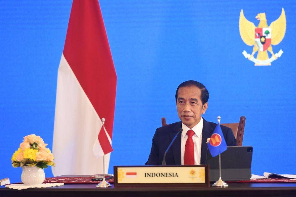 Presiden Jokowi hadiri KTT ke-24 ASEAN-RRT (dok. Biro Pers Kepresidenan)