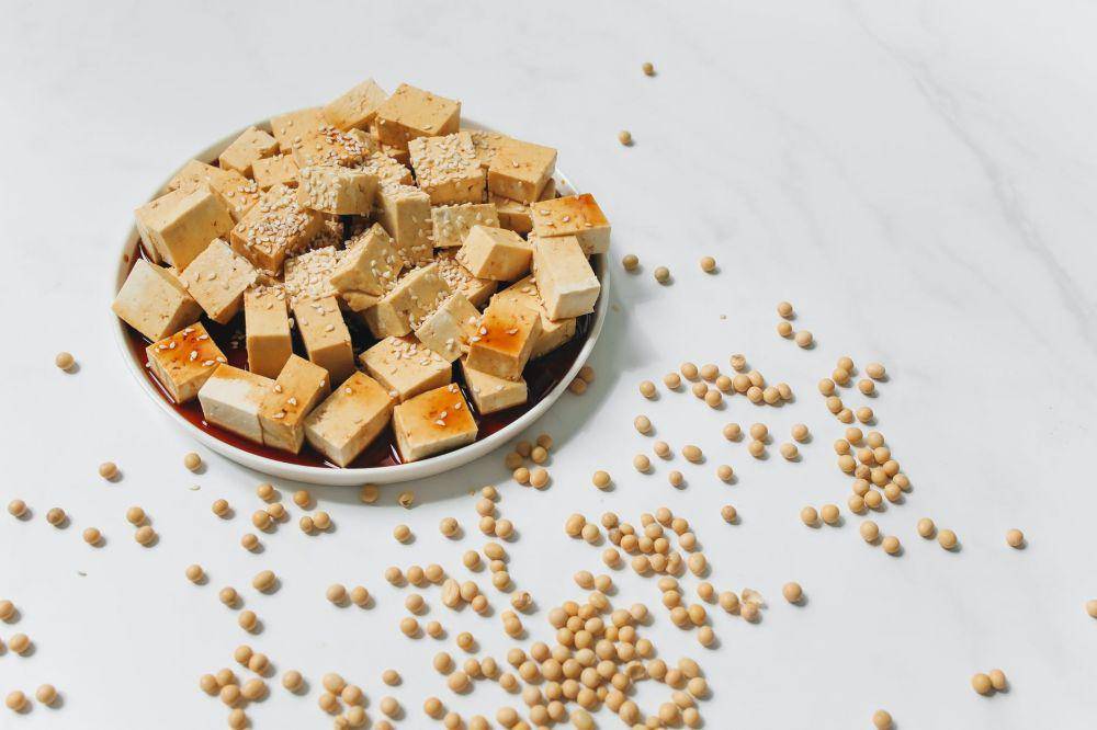 Tahu adalah sumber protein nabati yang baik. (pexels.com/Polina Tankilevitch)