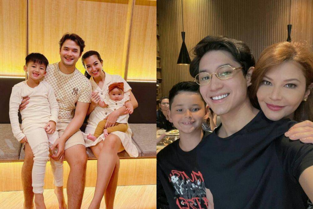 kolase potret artis wanita yang punya dua anak dari pernikahan berbeda (instagram.com/sylvia_fully88 | instagram.com/tamarableszynskiofficial)