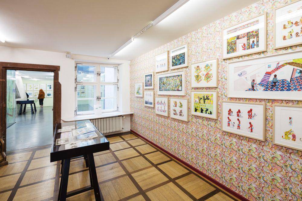 Suasana salah satu sudut Cartoonmuseum Basel (basel.com)