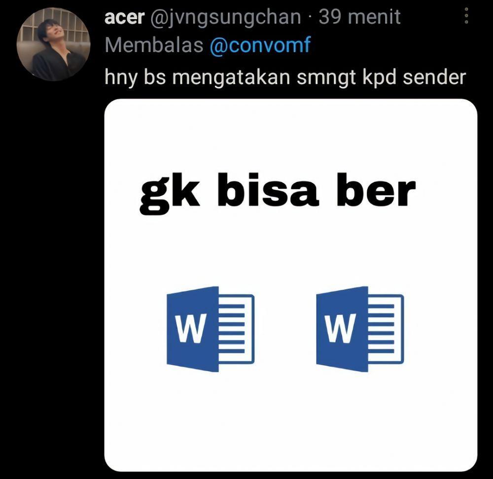 saran selamat hilangkan Tupperware (twitter.com/jvngsungchan)