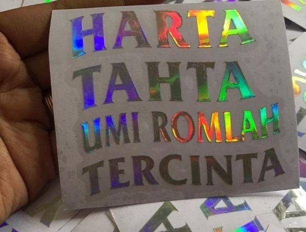 tulisan lucu seputar harta dan tahta (instagram.com/arenakonsep)