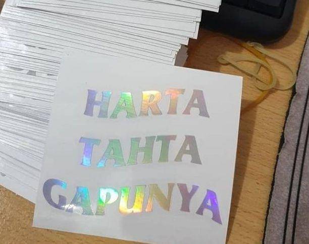 tulisan lucu seputar harta dan tahta (instagram.com/arenakonsep)