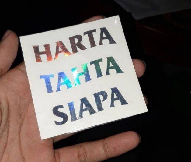 tulisan lucu seputar harta dan tahta (instagram.com/harta.tahta.project)