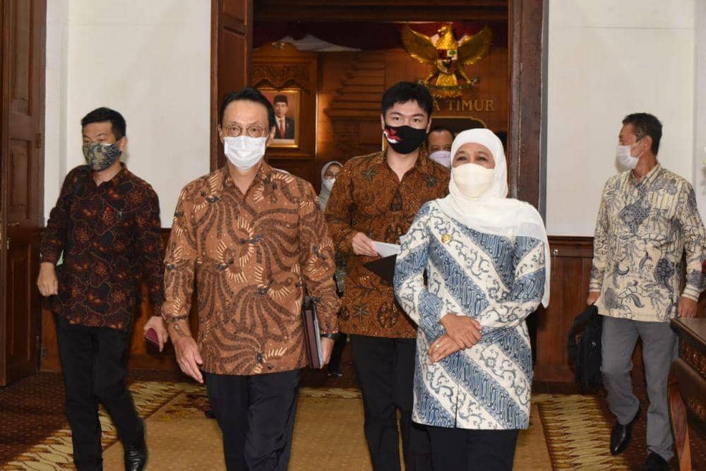 Kunjungan Dubes Jepang ke Gedung Negara Grahadi, Surabaya. Dok. Humas Pemprov Jatim.