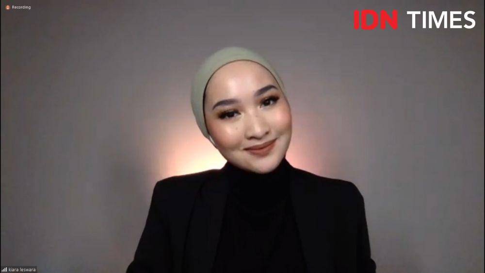 Virtual Media Gathering: Peluncuran Tokopedia Beauty Awards 2021 dan Makeup Class. Senin (25/10/2021). (IDN Times/Annisa Nisrina)