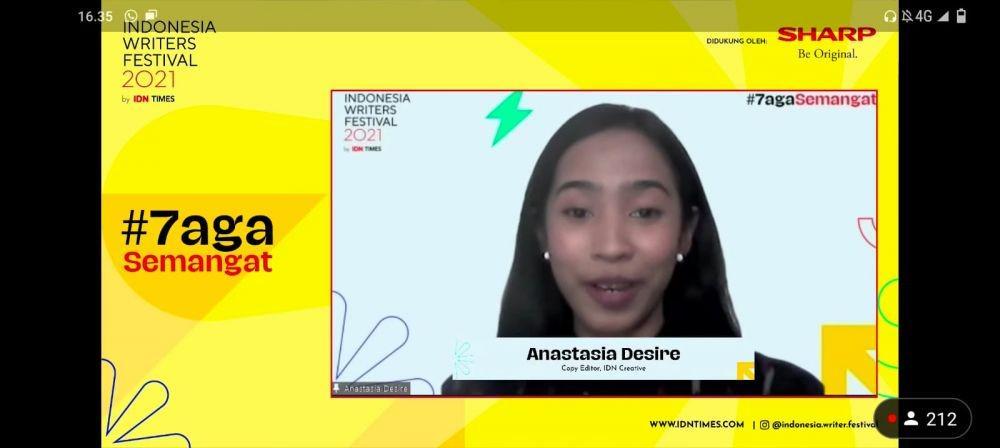 IWF 2021: Copywriter Jadi Pekerjaan yang Tren saat Ini