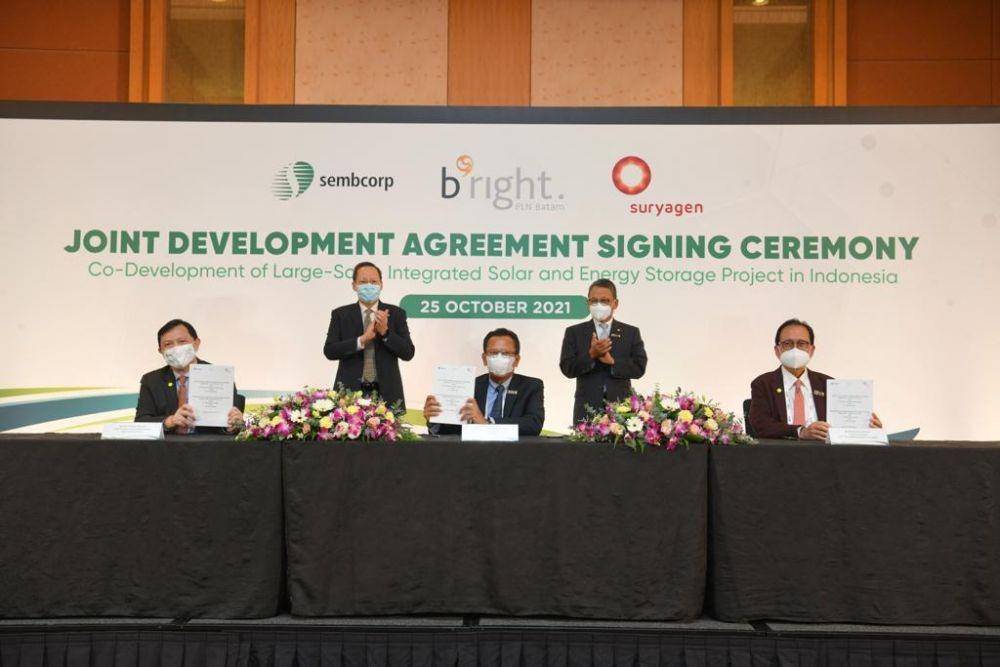 Tiga proyek solar panel patungan RI dan Singapura segera dimulai (Dok. Kementerian ESDM)