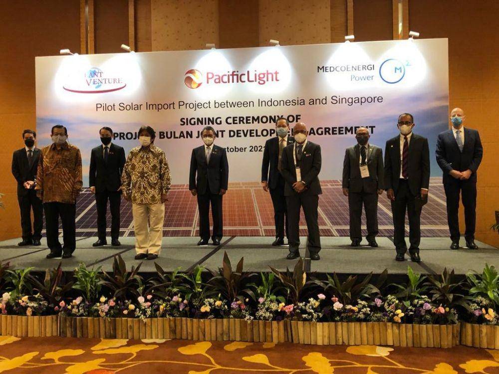 Tiga proyek solar panel patungan RI dan Singapura segera dimulai (Dok. Kementerian ESDM)