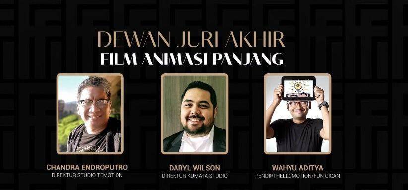 daftar juri film animasi panjang (dok. Festival Film Indonesia)