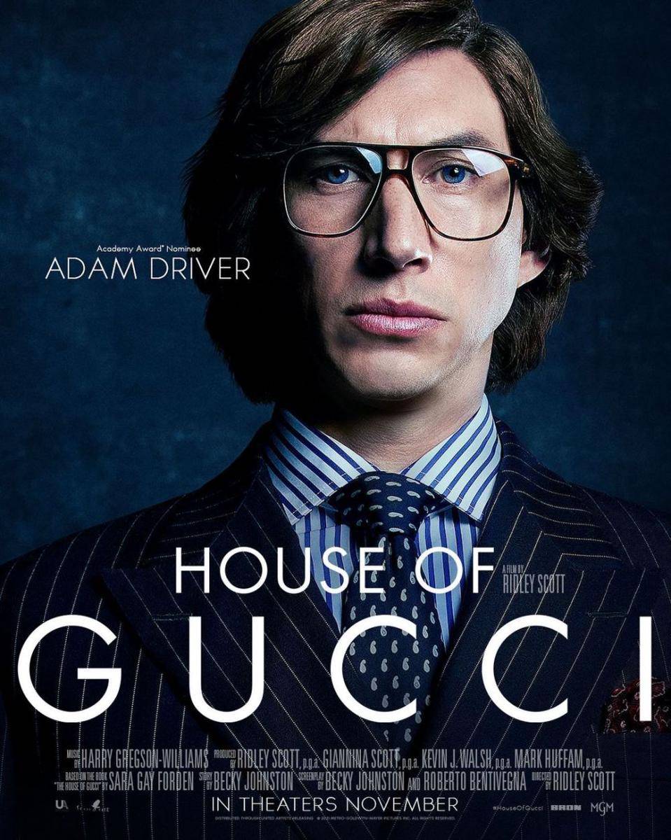 potret Adam Driver (instagram.com/houseofguccimovie)
