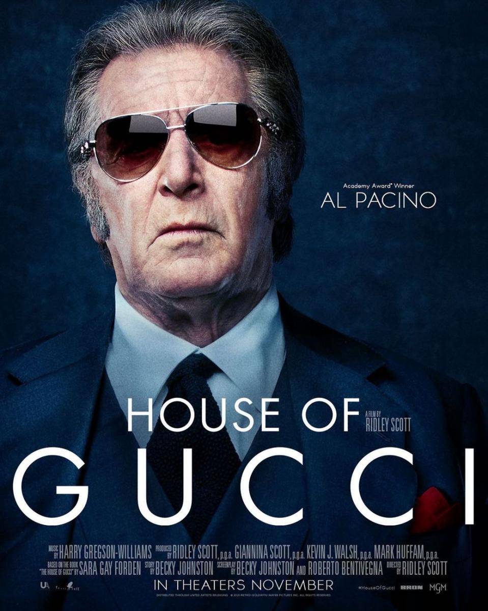 potret Al Pacino (instagram.com/houseofguccimovie)