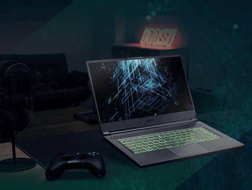 Laptop gaming keluaran MSI terbaru, Delta 15.  (Dok. MSI)