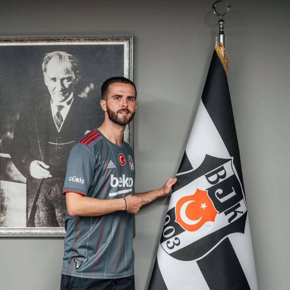 potret Miralem Pjanic bersama Besiktas (instagram.com/miralem_pjanic)